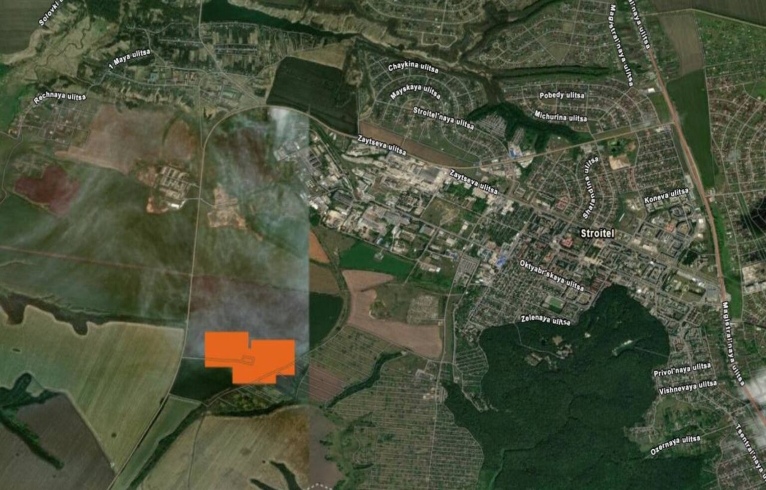 Fire Breaks Out at Oil Depot Near Belgorod After Overnight Attack