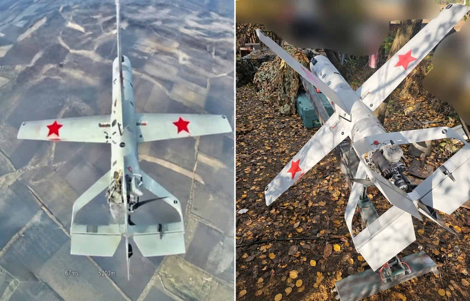 Russians Begin Using Unknown Drone With a Gasoline Engine
