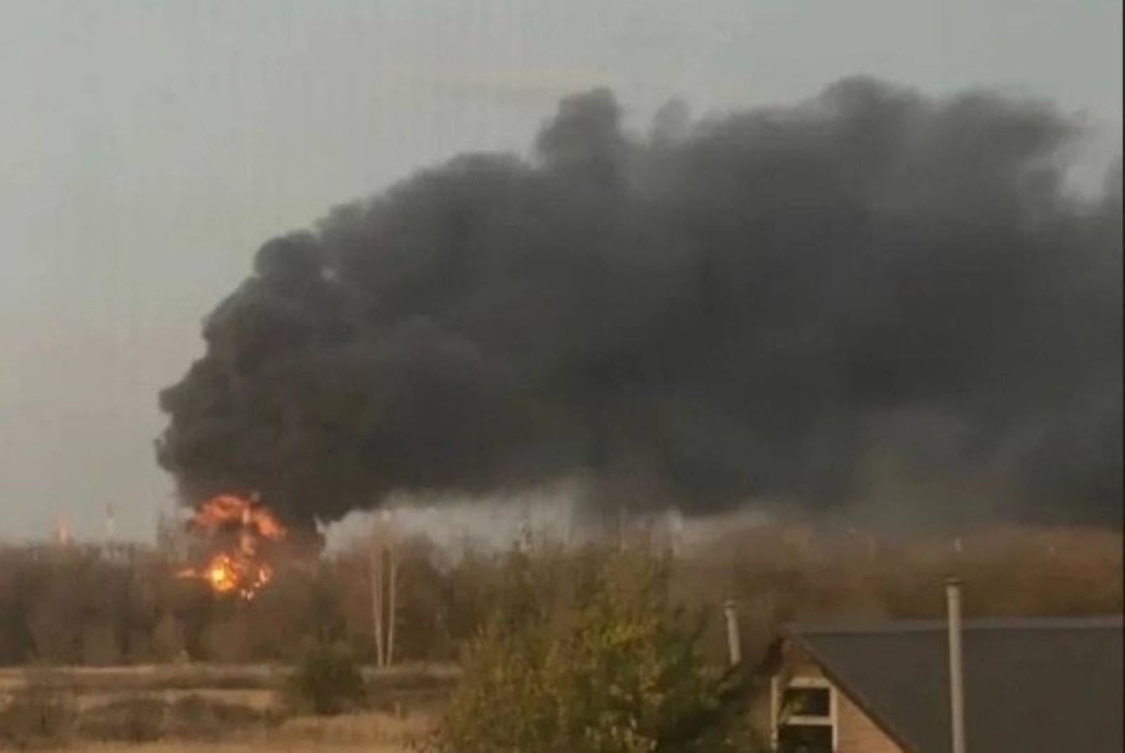 Drone Attack Sparks Fire at Nikolskoe Oil Pumping Station Serving Druzhba Pipeline