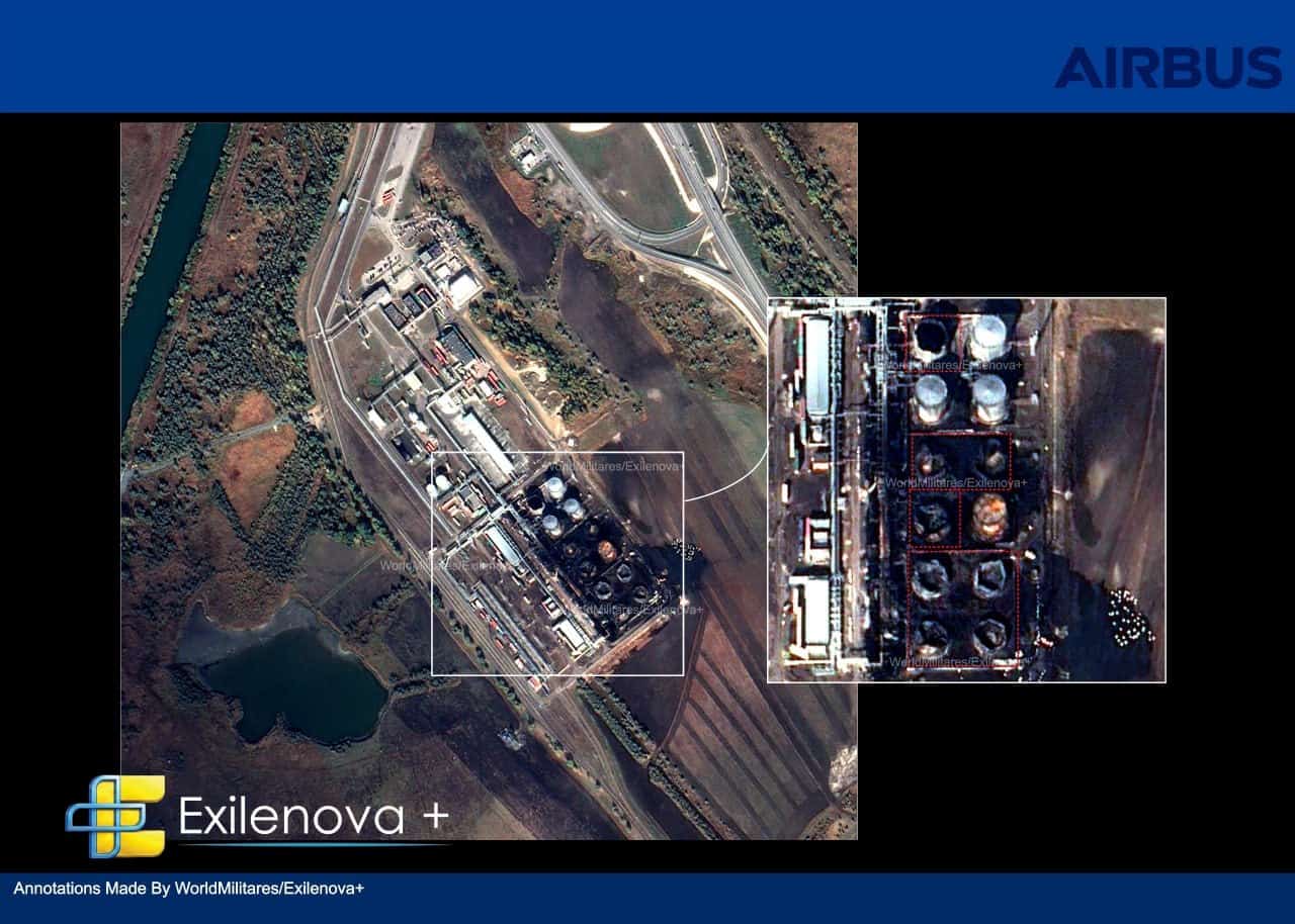 Strike on Rostov Oil Terminal Damages 8 of 12 Storage Tanks