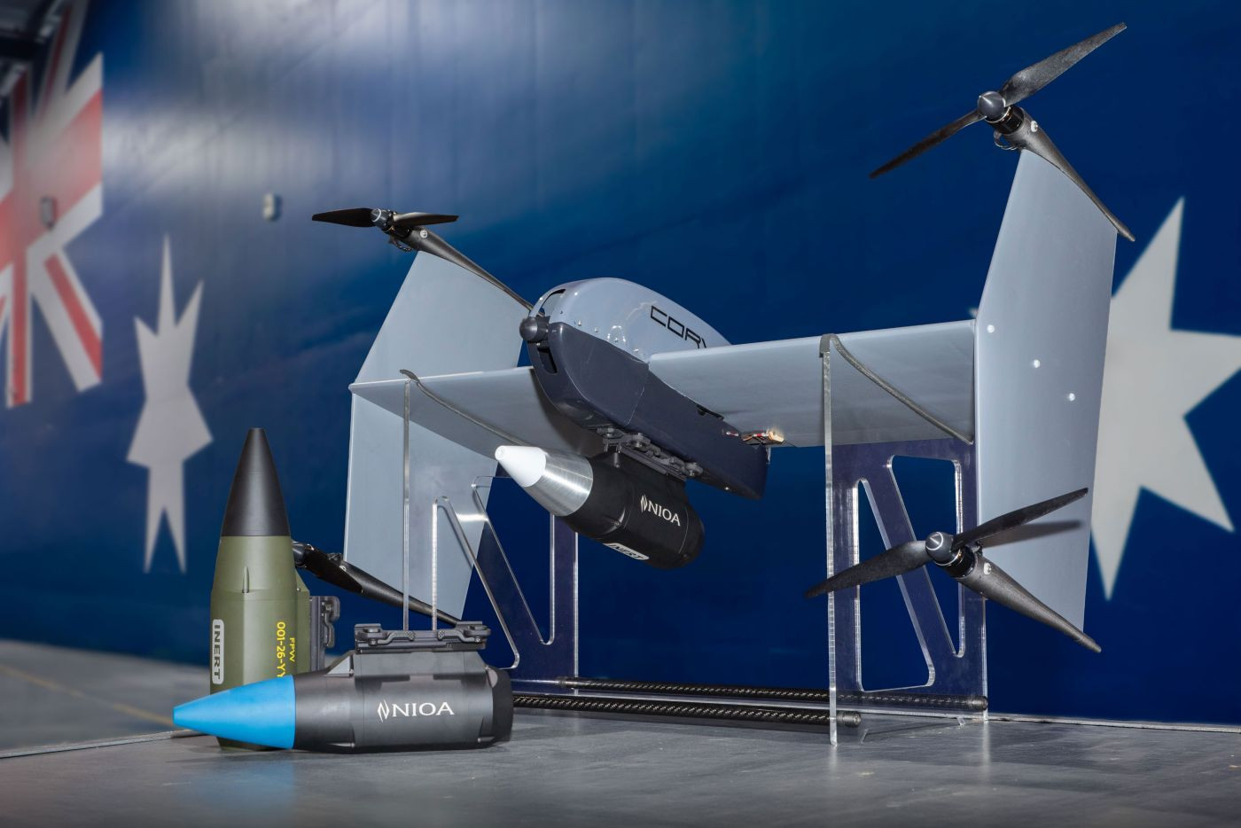 Australian Corvo Strike Interceptor Drone Receives Combat Payload Simulator Module