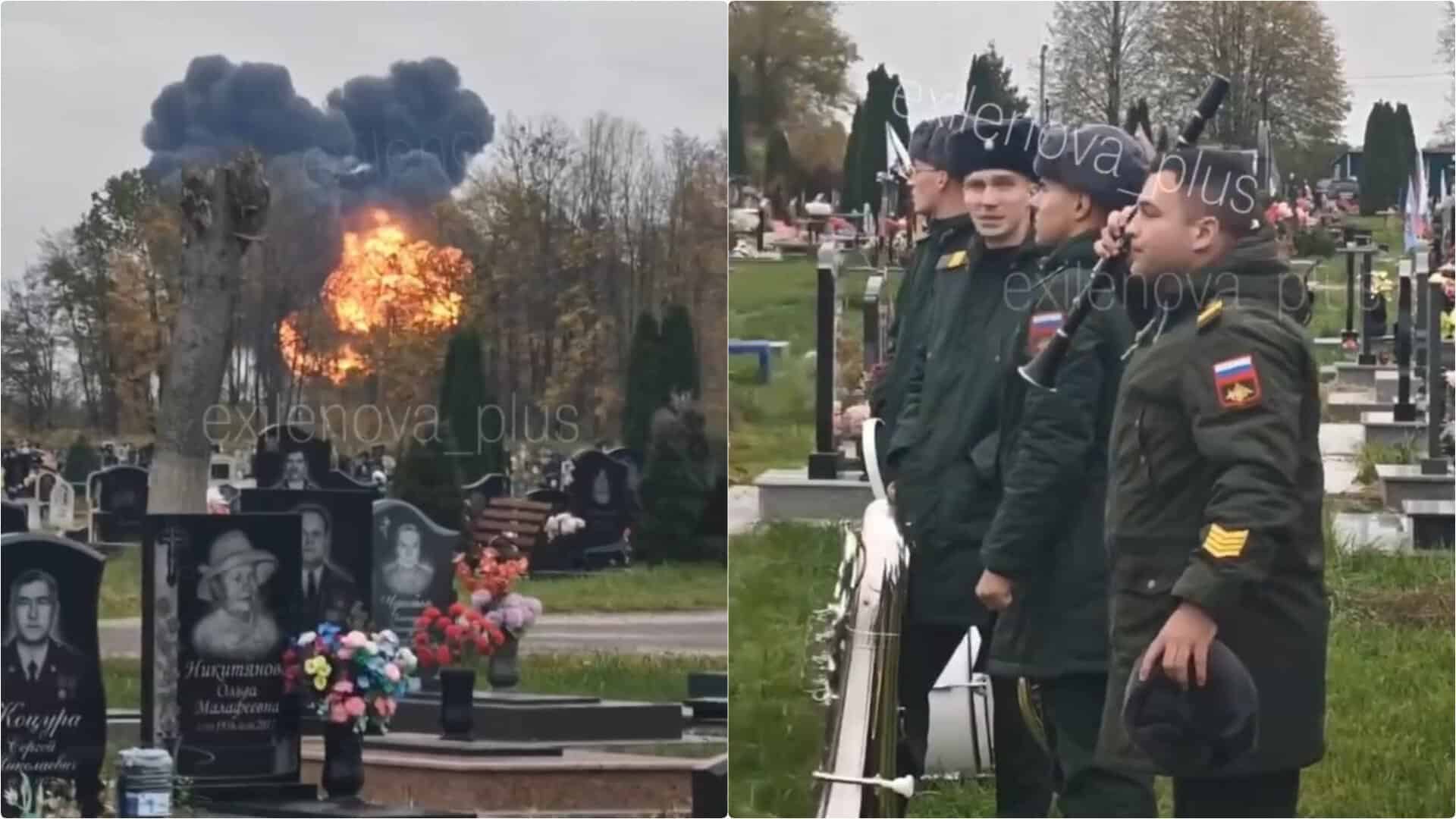 Su-30SM Crashes Near Cemetery in Russia’s Kaliningrad Region