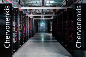 Yandex supercomputer Chervonenkis. Photo credits: Yandex press service