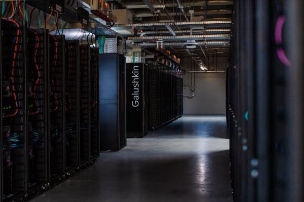 The Galushkin supercomputer. Photo credits: Yandex Press Service