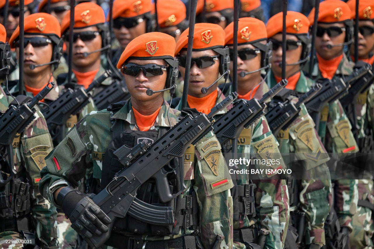 Ukrainian Vulcan Assault Rifles Spotted with Indonesian Special Forces