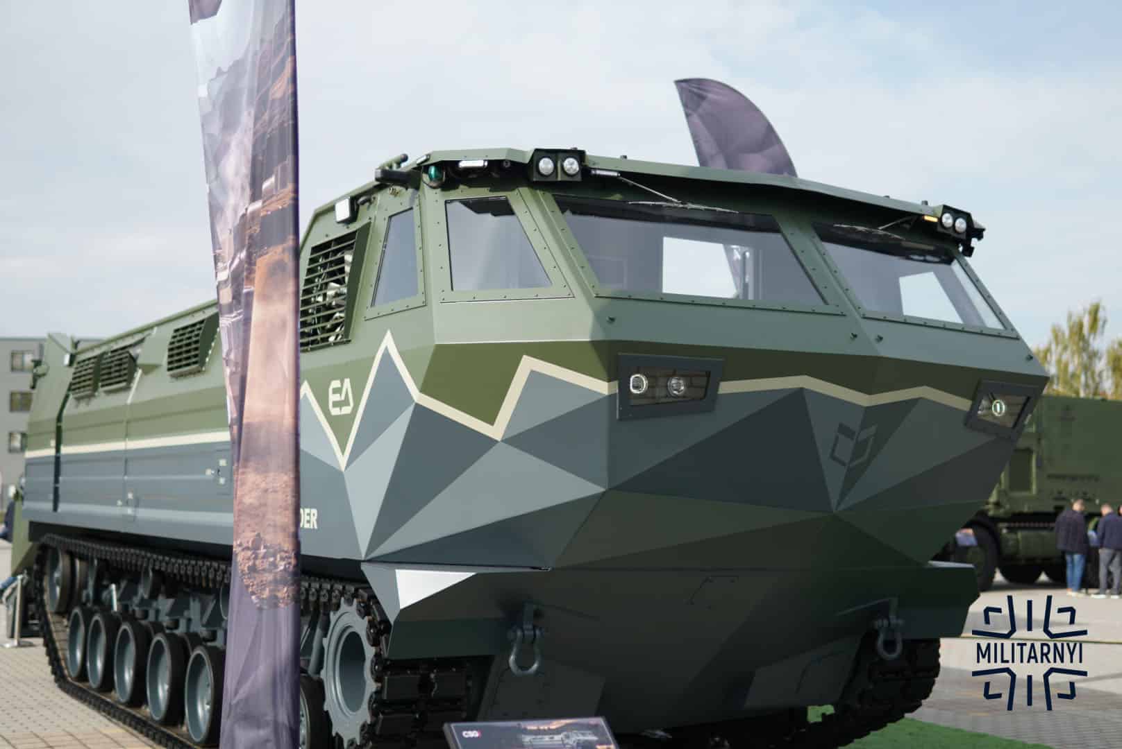 Czech CSG Develops MEANDER Military Amphibious Vehicle Suitable for Use in Ukraine