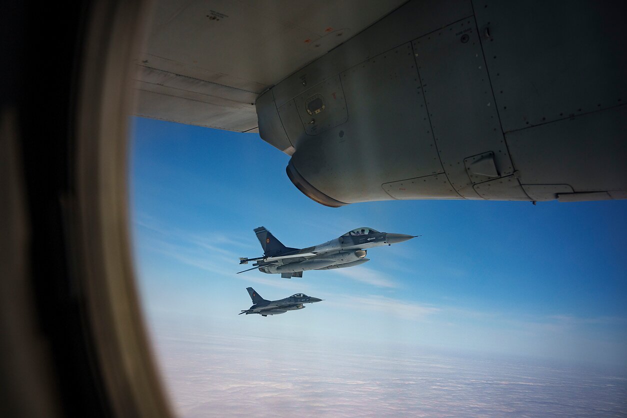 Belgium Deployed F-16 Fighter Jets to Reinforce NATO Mission in Baltics
