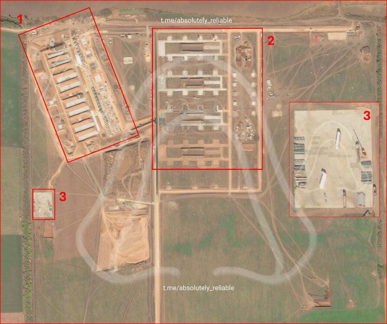 Росія за півтора місяця збудувала новий дронопорт для запусків «Герань-5»