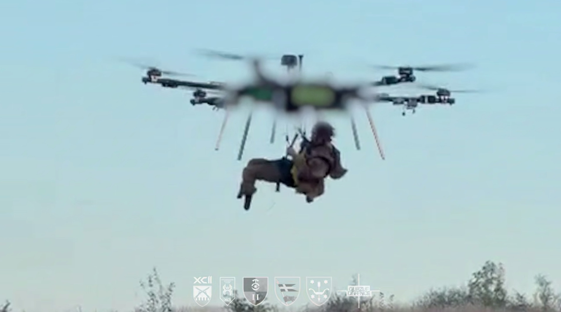 First Evacuation by Hexacopter: Soldiers from the 92nd Assault Brigade and 30th Mechanized Brigade Rescue Wounded Fighter