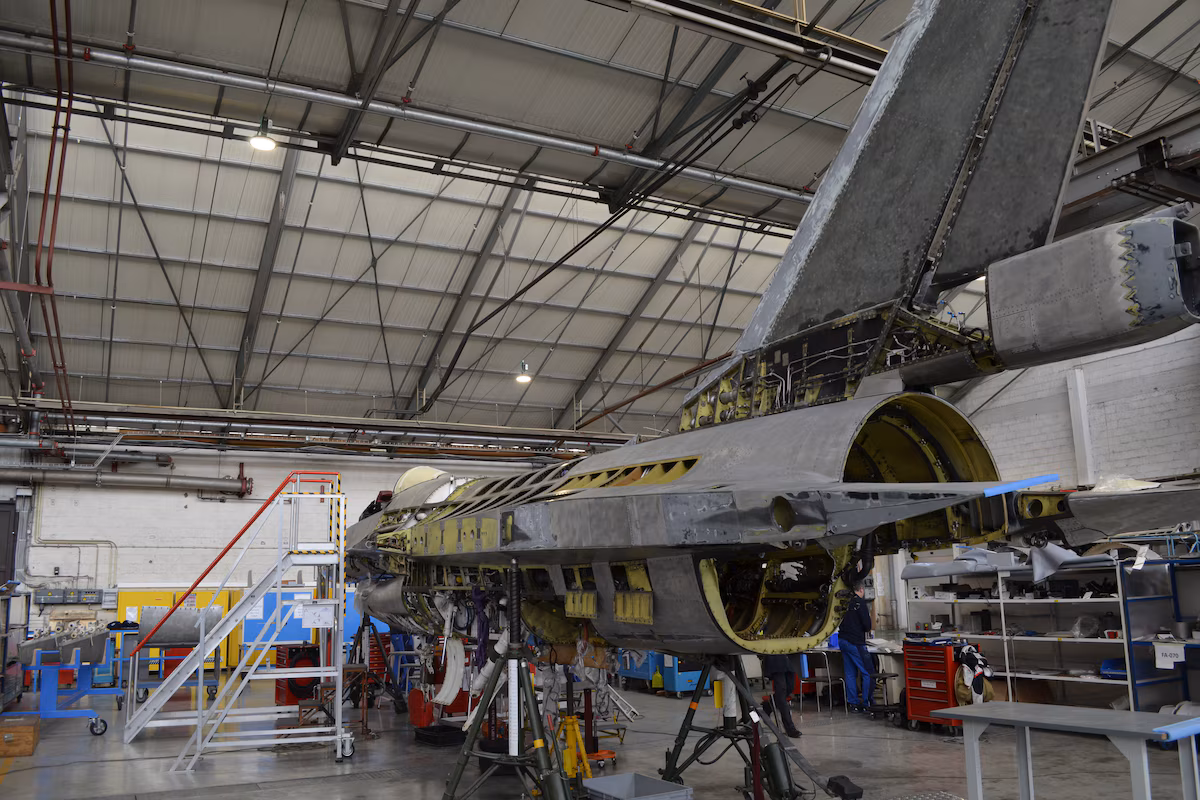 Sabena Engineering, що обслуговує українські F-16, планує ремонтувати до шести літаків на місяць