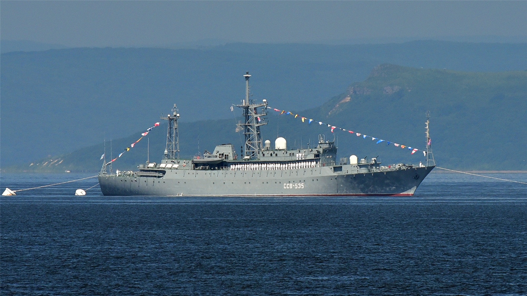 Maneuvers Near Tsushima: Japan Intercepts Russian Spy Ship and Chinese Aircraft