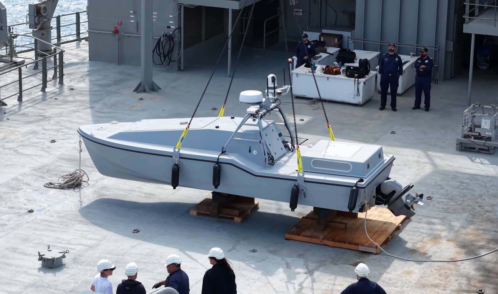 ВМС Греції випробували морські дрони Corsair, які США використовували проти Ірану