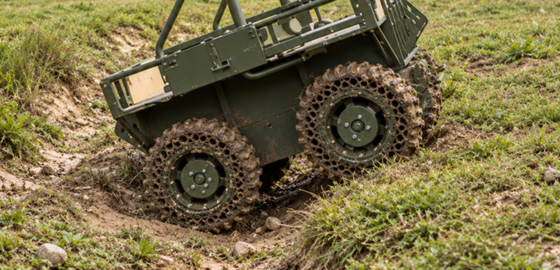 Print&Live and iSCALE 3D Develop Lightweight Non-Pneumatic Wheels for UGVs in Ukraine
