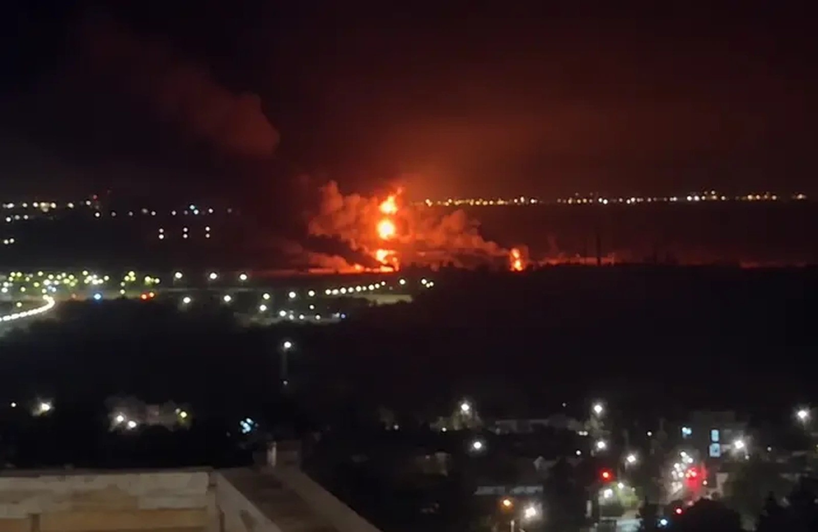 Ukrainian Drones Strike Oil Terminal in Rostov-on-Don